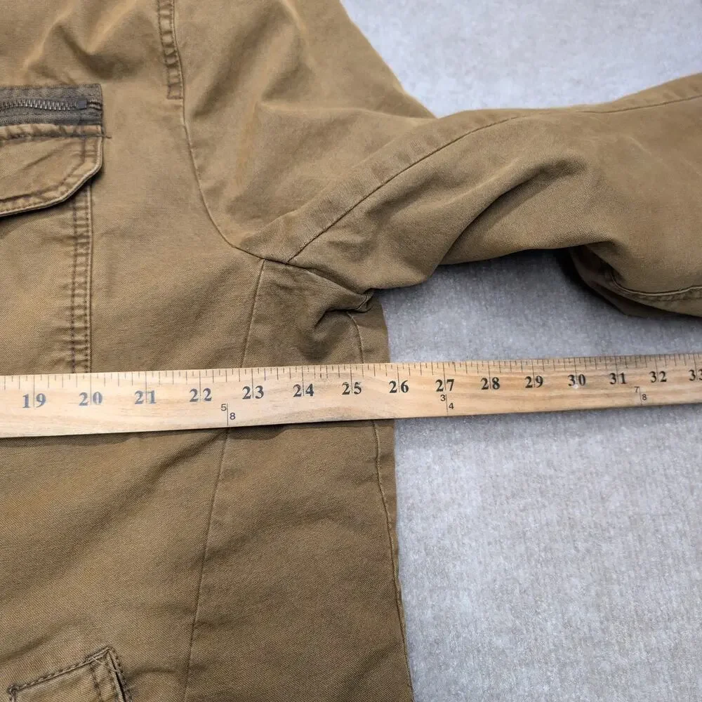 Levi's Men's Quilted Trucker Khaki Jacket Size XL Pockets